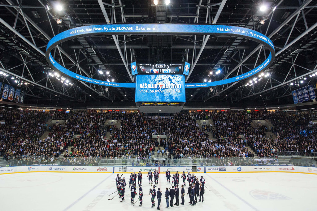 HOKEJ-KHL: Bratislava - Moskva