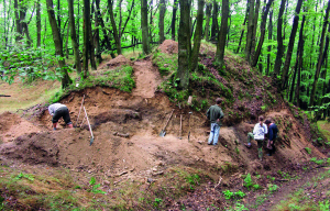 TOPOľ»ANY: Chodn?k pribl?ěi archeologickť nŠlezy